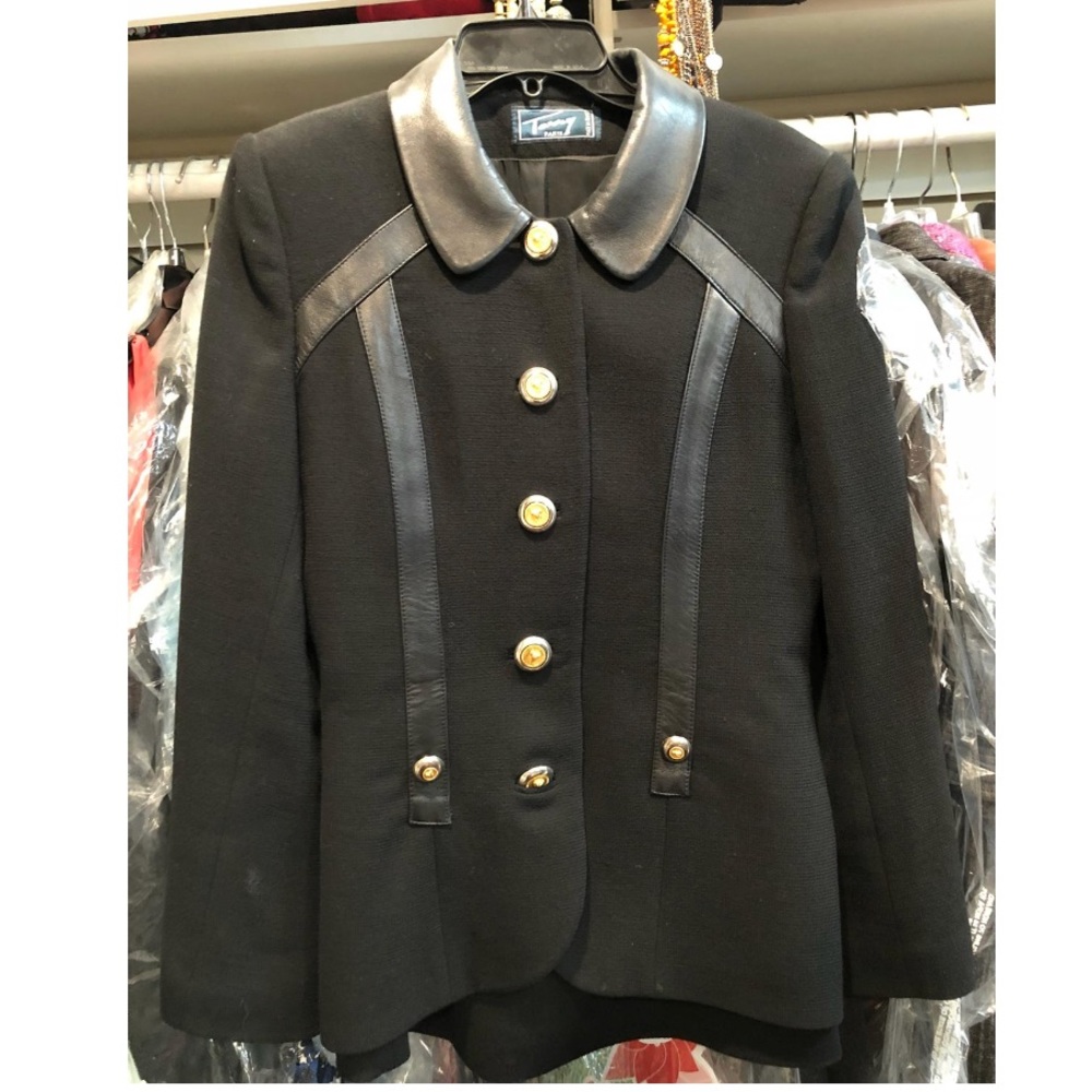 Terry coat and skirt set
